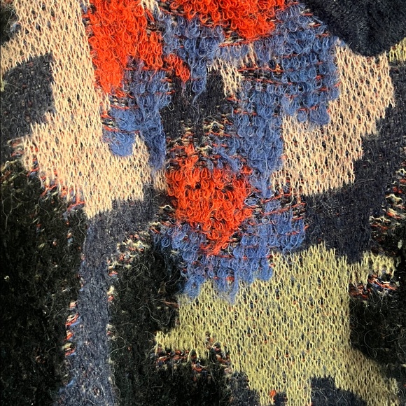 Abstract floral Maeve VNeck Floral Pullover - Picture 6 of 9